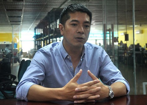 Ông Kyle Phạm, Giám đốc điều hành mới của Nhóm Mua. Ảnh: Kiên Cường/ Vnexpress