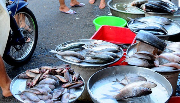 Do nhu cầu nấu tiệc đãi khách đầu năm... giá các loại cá, tôm giữ mức cao tương đương những ngày cận Tết như tôm sú loại lớn 320.000 đồng/kg, cá thác lác 220.000 đồng – 250.000 đồng/kg.