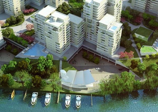 Tháng 12/2009, giới buôn địa ốc Sài Gòn đã bị "choáng" về dự án căn hộ triệu đô trên đảo Kim Cương, cách trung tâm quận 1, hơn 10 phút đi du thuyền, chỉ chào bán hạn chế, khách giàu sang danh tiếng mới được "chọn mặt gửi vàng".