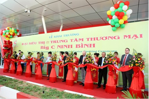 Ngày 19/5/2013, hệ thống siêu thị Big C chính thức khai trương Đại siêu thị và Trung tâm thương mại Big C Ninh Bình, đại siêu thị Big C thứ 23 tại Việt Nam, tọa lạc tại xã Ninh Phúc, Tp. Ninh Bình, tỉnh Ninh Bình.
