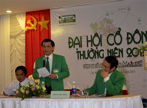 "Chúng tôi sẽ cố gắng trả nợ sớm theo những tinh thần thỏa thuận đã đạt được" - ông Hồ Huy, Chủ tịch Tập đoàn Mai Linh cho biết.
