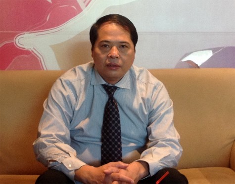 Ông Hà Quang Tuấn, Chủ tịch HĐQT Hanoimilk: "Chúng tôi không liên quan gì tới việc tung tin đồn về việc thâu tóm HNM". (Ảnh: CB)