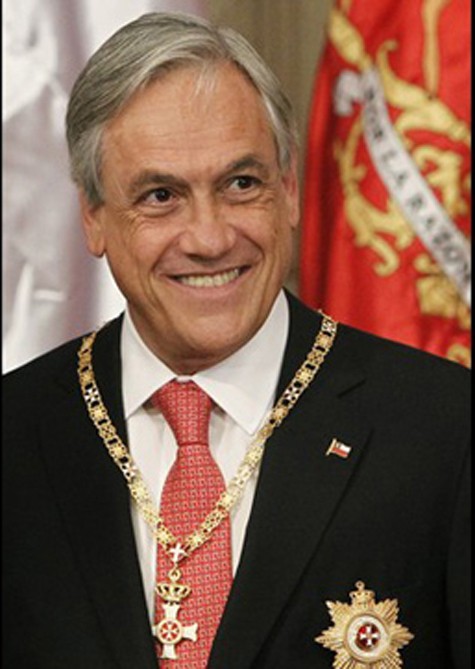 Hiện đang nắm giữ chức Tổng thống Chile, Sebastian Pinera là thành viên của Đảng Bảo thủ lên nắm quyền kể từ khi chính quyền độc tài Pinochet chấm dứt tại quốc gia Nam Mỹ này. Sebastian Pinera là một trong những tỷ phú giàu nhất Chile và giàu nhất trong số những chính trị gia trên thế giới với số của cải nắm giữ trong tay là 2,4 tỷ USD.