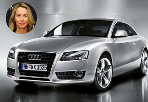 Người phụ nữ giàu nhất Thung lũng Silicon Laurene Powell Jobs, vợ goá của huyền thoại Apple Steve Jobs, lái chiếc xe Audi A5 màu bạc. Chiếc xe được thấy thường xuyên đậu ở ngoài ngôi nhà của bà ở Palo Alto. Là một tỷ phú, bà dễ dàng mua chiếc xe chỉ có giá từ 37.000 USD này.