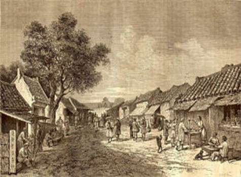 Cuộc sống nơi kinh thành Huế năm 1875. (Ảnh tư liệu)