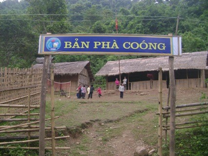 Điểm trường Phá Coóng, trường tiểu học Bắc Lý 1, xã Bắc Lý, huyện Kỳ Sơn, tỉnh Nghệ An