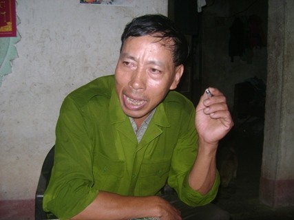 Ông Trần Văn Hanh nói lên nỗi lo nỗi sợ hãi của người dân khi kẻ cuồng sát vẫn chưa bị bắt.