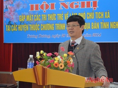 Theo ông Lê Xuân Đại - Uỷ viên BTV Tỉnh uỷ, Phó Chủ tịch UBND tỉnh Nghệ An việc tuyển thẳng này là nhằm thu hút nhân tài phục vụ cho địa phương (ảnh báo Nghệ An)