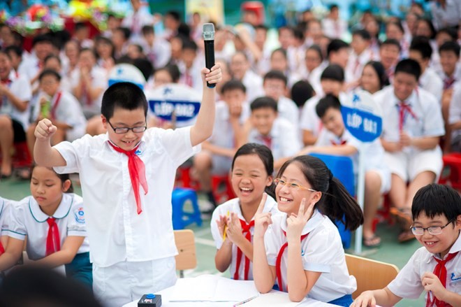 Học sinh tiểu học sẽ được đánh giá theo tinh thần Thông tư 22 của Bộ Giáo dục và Đào tạo. (Ảnh: infonet.vn)