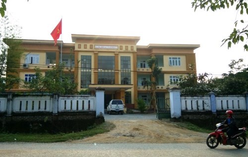 Trung tâm Y tế dự phòng huyện Tuyên Hóa (Quảng Bình), nơi được cho là có nhiều khoản chi tiêu &quot;khủng&quot; không minh bạch. (Ảnh: Thủy Phan)