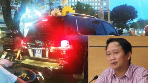 Ông Trịnh Xuân Thanh gây ồn ào dư luận với chiếc xe Lexus biển xanh. (Ảnh: Báo Đất Việt)