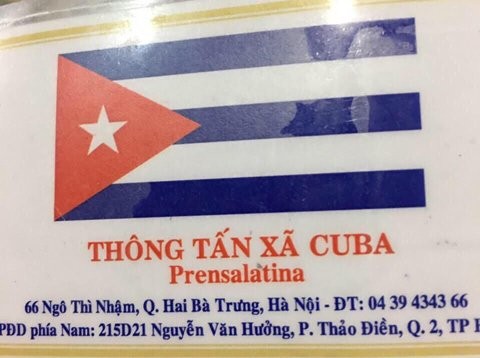Giả mạo Thẻ nhà báo Thông tấn xã Cuba tại Việt Nam ảnh 1