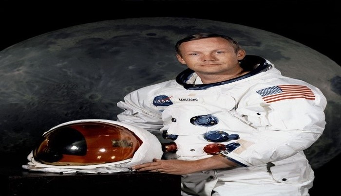 Neil Armstrong là người đầu tiên đặt chân lên Mặt Trăng. (Ảnh: Wikipedia)