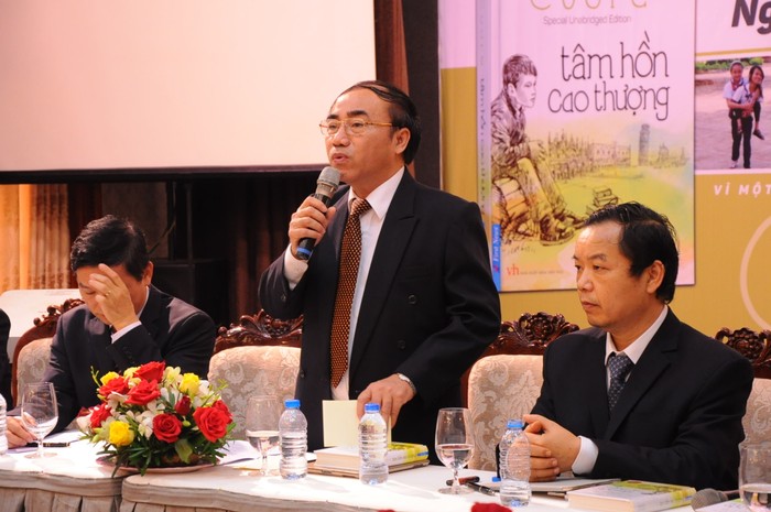 Ông Nguyễn An Tiêm - Phó Vụ trưởng Vụ Báo chí - Xuất bản, Ban Tuyên giáo Trung ương phát biểu