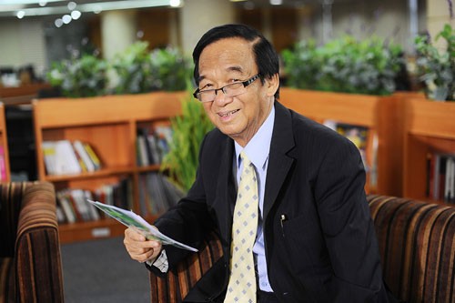 Giáo sư Nguyễn Lân Dũng. (Ảnh do tác giả cung cấp)