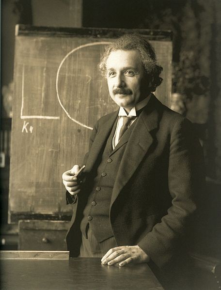 Thiên tài khoa học Albert Einstein. (Ảnh: Wikipedia)