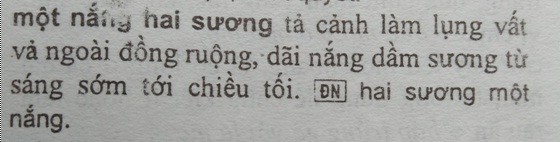 Ảnh chụp trong cuốn “Từ điển tiếng Việt” của Hoàng Phê.