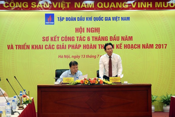 Lãnh đạo Bộ Công Thương và Tập đoàn Dầu khí Việt Nam chủ trì Hội nghị.