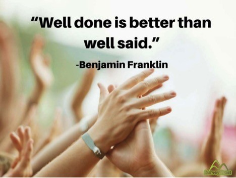 Benjamin Franklin: “Hoàn thành tốt công việc thì hay hơn nhiều với việc chỉ nói cho hay” – Slideshare.
