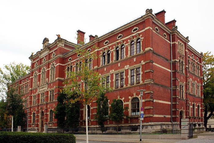 Trường trung học chất lượng cao Goethe – Gymnasium ở thành phố Weimar.