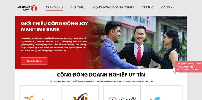 Để tìm hiểu thêm về Cộng đồng JOY-Maritime Bank, doanh nghiệp có thể truy cập trang web http://congdongjoy.msb.com.vn/ hoặc liên hệ hotline 0979643653 (Hà Nội) hoặc 0985778298 (Thành phố Hồ Chí Minh).