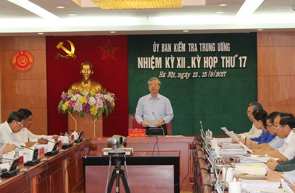 Trước đó, Ủy ban Kiểm tra Trung ương đã họp kỳ 17 chỉ ra những sai phạm của ông Huỳnh Đức Thơ và ông Nguyễn Xuân Anh. Ảnh: Chinhphu.vn