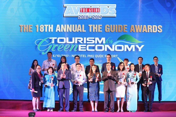 115 thương hiệu được vinh danh tại The Guide Awards lần thứ 18 diễn ra ở Phú Quốc, Kiên Giang
