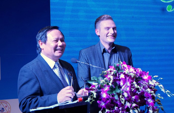 Ông Nguyễn Văn Tuấn, Tổng Cục trưởng - Tổng Cục Du lịch Việt Nam phát biểu tại sự kiện