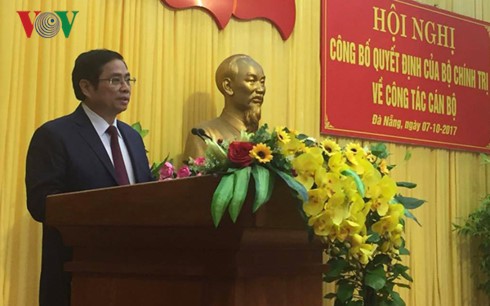 Ông Phạm Minh Chính phát biểu tại hội nghị.