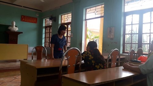 Bà Lê Thị Thu Thủy - Hiệu trưởng Trường tiểu học Đặng Cương (Hải Phòng) bị đình chỉ chức vụ vì lạm thu. (Ảnh phụ huynh học sinh cung cấp).