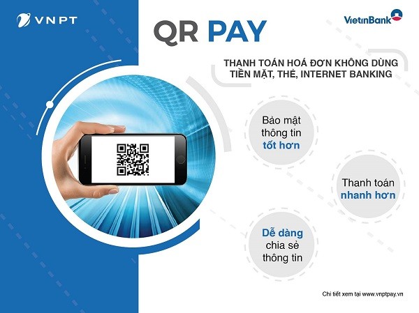 Thanh toán cước bằng QR Code là hình thức thanh toán mang tính cách mạng của công nghệ số.