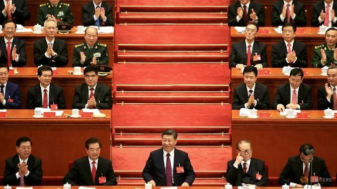 Khung cảnh ngày khai mạc Đại hội 19 Đảng Cộng sản Trung Quốc (Ảnh: Reuters)