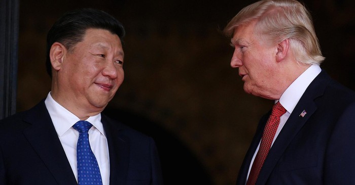 Chủ tịch Trung Quốc Tập Cận Bình và Tổng thống Mỹ Donald Trump (Ảnh: Reuters)