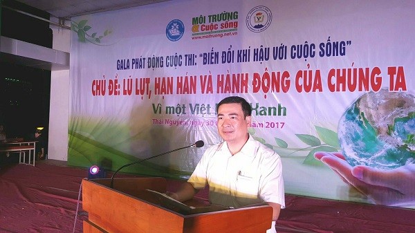 Ông Nguyễn Văn Toàn – Tổng biên tập Tạp chí Môi trường và Cuộc sống – Trưởng ban tổ chức cuộc thi