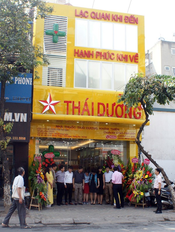 Nhà thuốc Thái Dương địa chỉ số 221A Khâm Thiên, Hà Nội