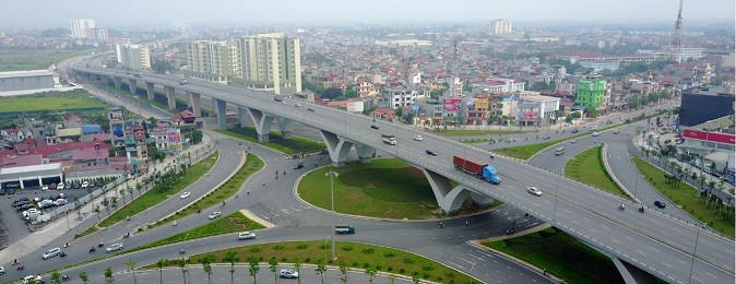 Cơ sở hạ tầng ngày càng hiện đại là một trong những yếu tố giúp bất động sản Long Biên “nổi sóng”