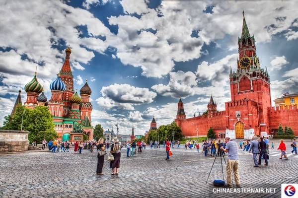 Đá lát Quảng trường Đỏ ở Thủ đô Moskva - Liên bang Nga (ảnh Chinaeasternair.net)