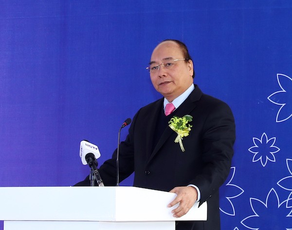 Thủ tướng Nguyễn Xuân Phúc phát biểu tại Lễ động thổ