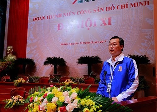 Đồng chí Lê Quốc Phong phát biểu khai mạc đại hội.