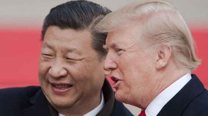 Tổng thống Hoa Kỳ Donald Trump và Chủ tịch Trung Quốc Tập Cận Bình, ảnh: Deccan Chronicle