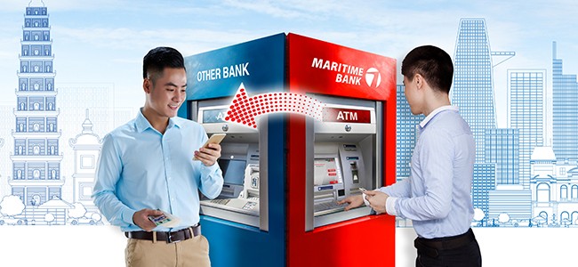 Maritime Bank cho ra mắt tính năng mới - chuyển tiền nhanh liên ngân hàng 24/7 trên hệ thống kênh ATM, giúp người thụ hưởng nhận được tiền ngay sau vài giây, không kể ngày nghỉ hay lễ Tết.