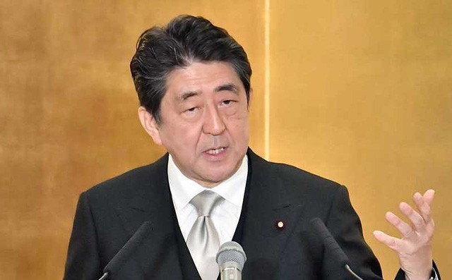 Thủ tướng Nhật Bản Shinzo Abe (Ảnh: AP)