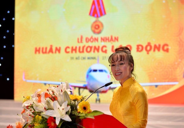Tổng giám đốc Vietjet Nguyễn Thị Phương Thảo