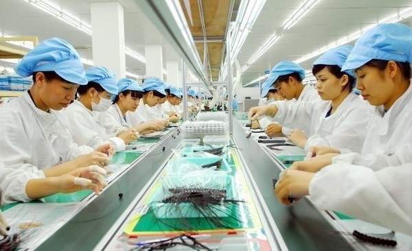 Năng suất lao động thấp là nguyên nhân cơ bản làm cho sức cạnh tranh của hàng hóa Việt Nam luôn thấp kém so với hàng hóa của các nền kinh tế trong khu vực và trên thế giới. Ảnh minh họa: TTXVN