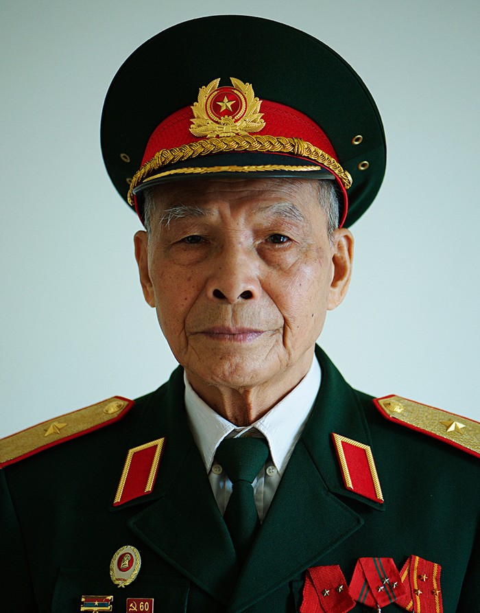 Chân dung của Thiếu tướng Nguyễn Đức Huy. (Ảnh do tác giả cung cấp)