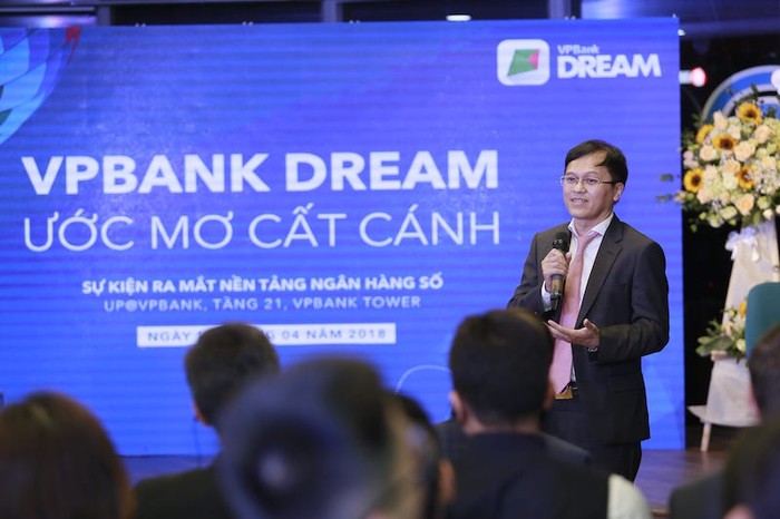 Tổng Giám đốc Nguyễn Đức Vinh phát biểu tại sự kiện ra mắt Dream