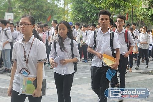 Để tránh học lệch, chạy điểm, Quảng Ngãi sẽ công bố phương án tuyển sinh vào lớp 10 vào cuối năm học 2018-2019. (Ảnh minh họa: giaoduc.net.vn).