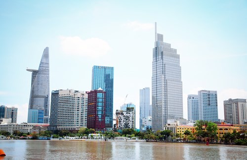 Thành phố Hồ Chí Minh đổi mới, phát triển vượt bậc sau hơn 40 năm giải phóng. Ảnh: Hùng Khoa/ Báo Quân đội nhân dân