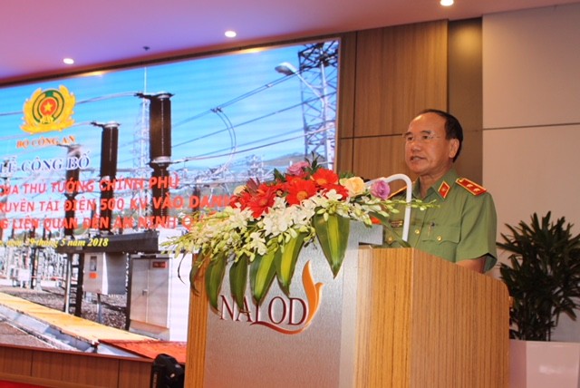 Trung tướng Đường Minh Hưng - Phó Tổng Cục trưởng Tổng cục An ninh