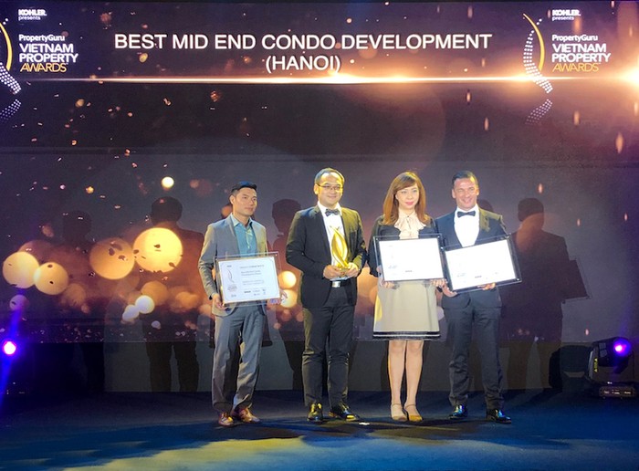 TNR Gold Mark City giành giải thưởng Dự án khu căn hộ phân khúc tầm trung tốt nhất